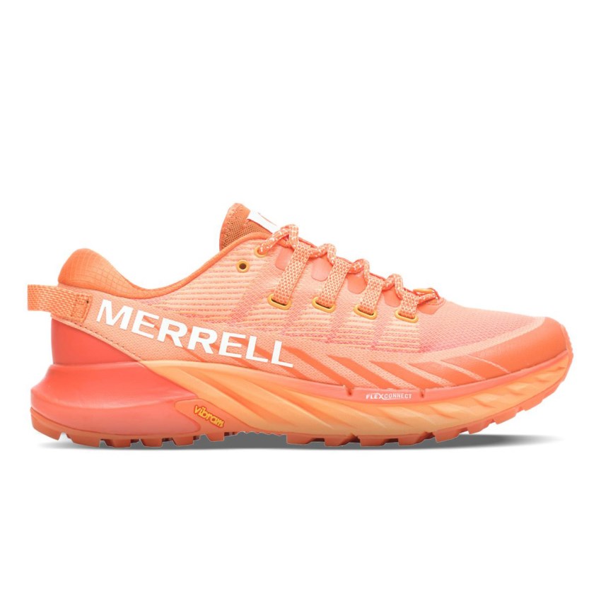 Chaussure Trail Merrell Agility Peak 4 Orange Homme | Z.U.RSOV